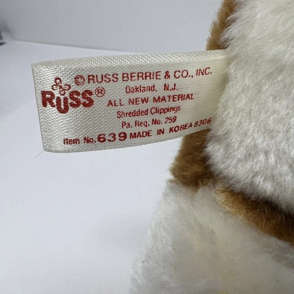 Russ Baxter Dog Christmas‎ Plush 8